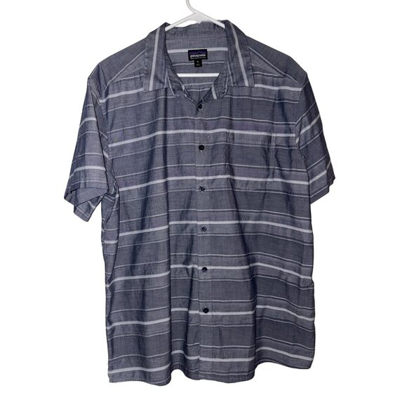 Patagonia Fezzman Organic Cotton Men's Button-Up Shirt Size XL - Picture 1 of 8